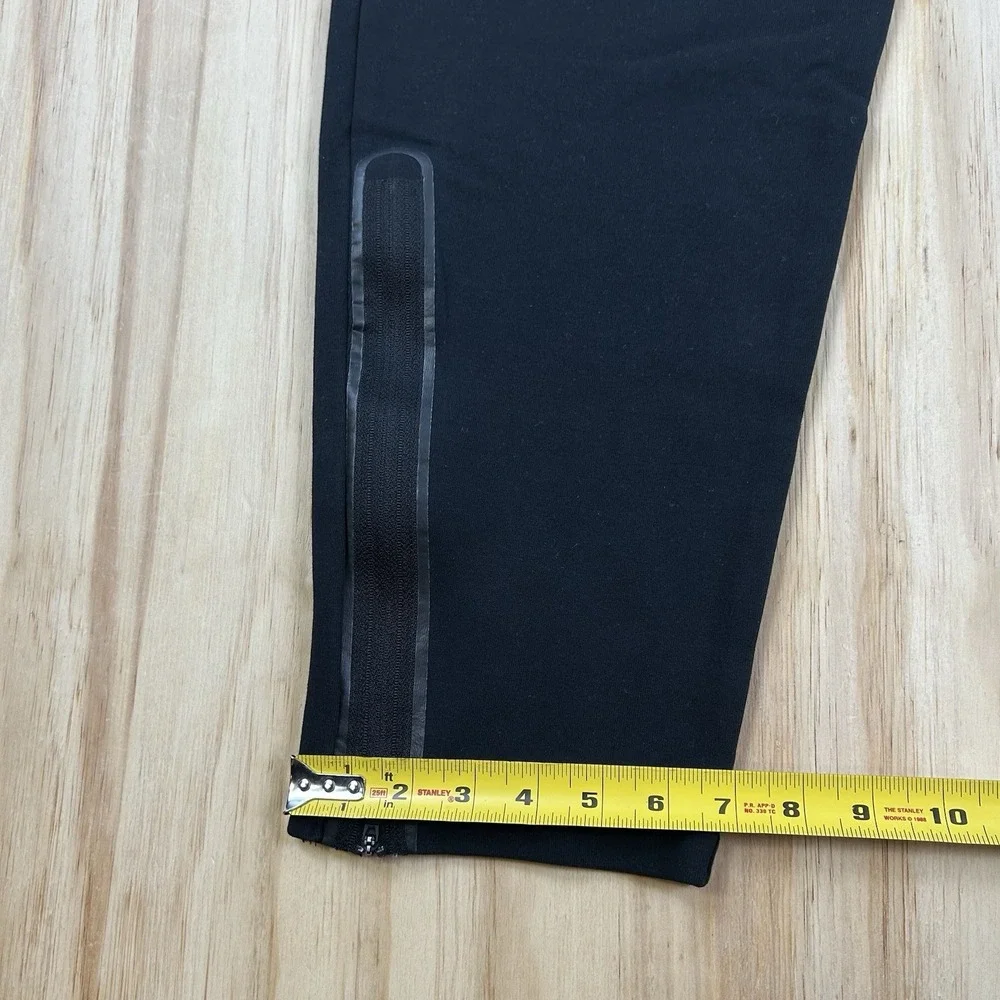 Nike Tech Fleece Pants Womens Black Joggers Sweatpants CW4294-010 Authentic Zip